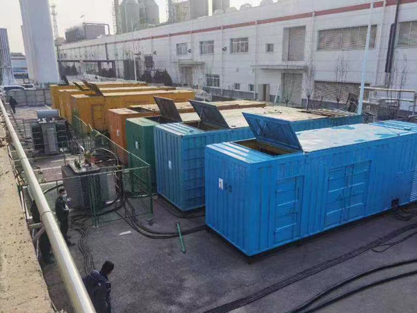 河源柴油发电机出租案例展示
